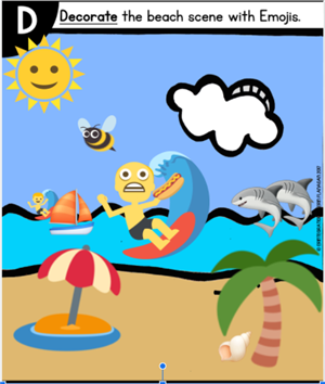 Summer Emoji Scene